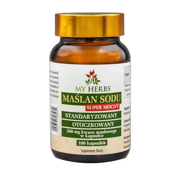 My Herbs Butyrate de sodiu Super Strong, capsule, 100 buc. — preț și oferte
