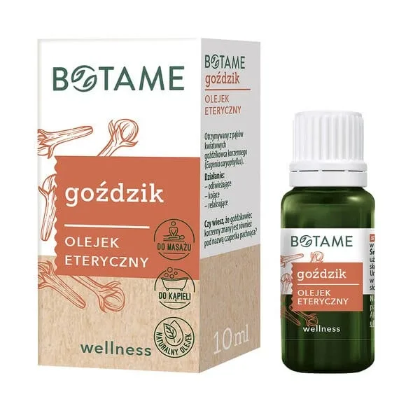 Botame, ulei esențial, cuișoare, 10 ml — preț și oferte