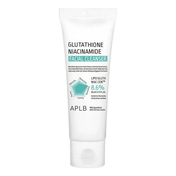 APLB Glutathione Niacinamide Facial Cleanser, gel facial de curățare cu glutation și niacinamidă, 80 ml — preț și oferte