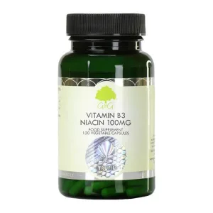 G&amp;G Vitamina B3 (Niacin) 100 mg, capsule, 120 buc.
