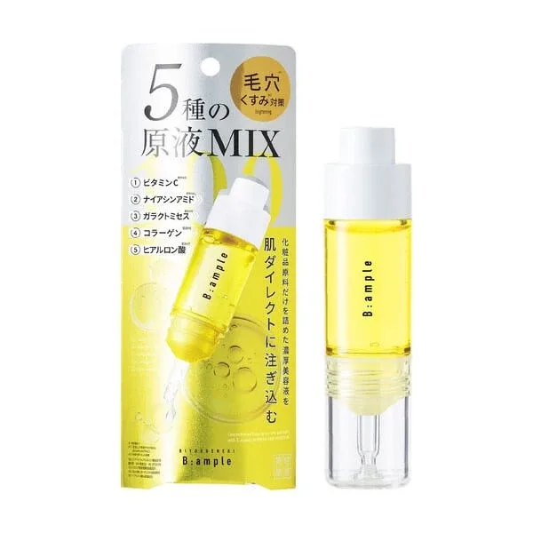 B:ample 5Mix Essence Clear, ser concentrat iluminator și hidratant, 10 ml — preț și oferte