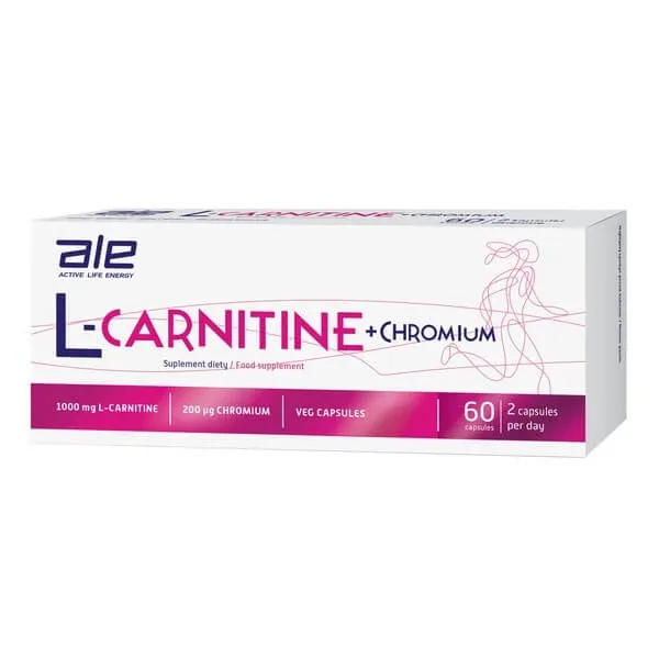 ALE L-Carnitină + crom, capsule, 60 buc. — preț și oferte