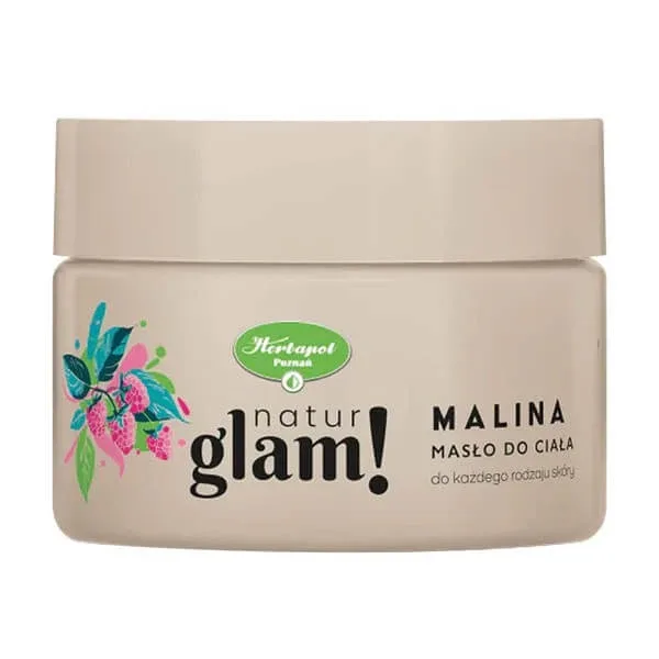 Natur Glam!, unt de corp, Zmeură, 300 ml — preț și oferte