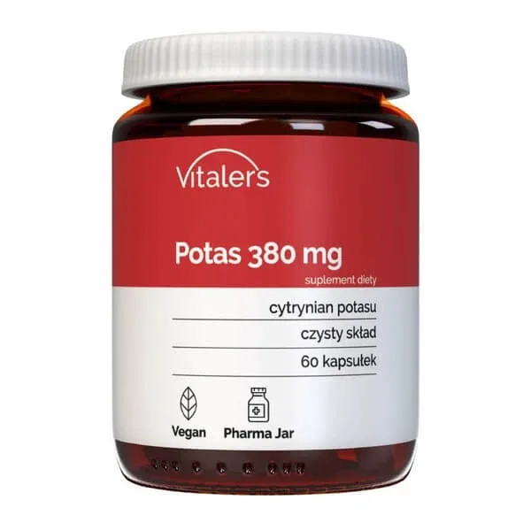 Vitalers Potasiu 380 mg, capsule, 60 buc. — preț și oferte