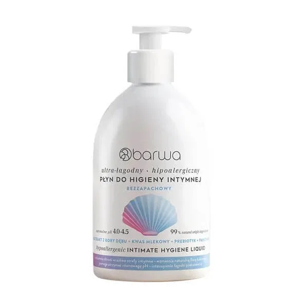 Barwa, loțiune hipoalergenică pentru igiena intimă, ultra-ușoară, 500 ml — preț și oferte