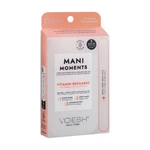 Voesh, Mani Moments, set manichiură dublă, Vitamin Recharge, 7 buc.