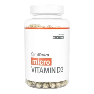 GymBeam Micro Vitamina D3, capsule, 90 buc.