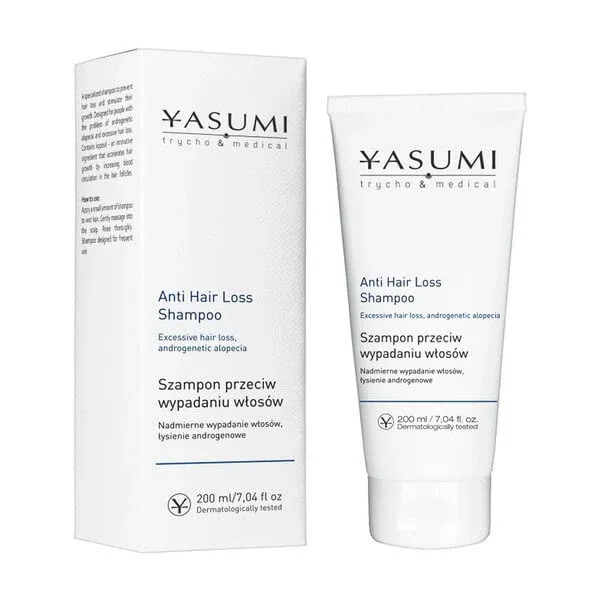 Yasumi, Anti Hair Loss Shampoo, Șampon împotriva căderii părului, 200 ml — preț și oferte