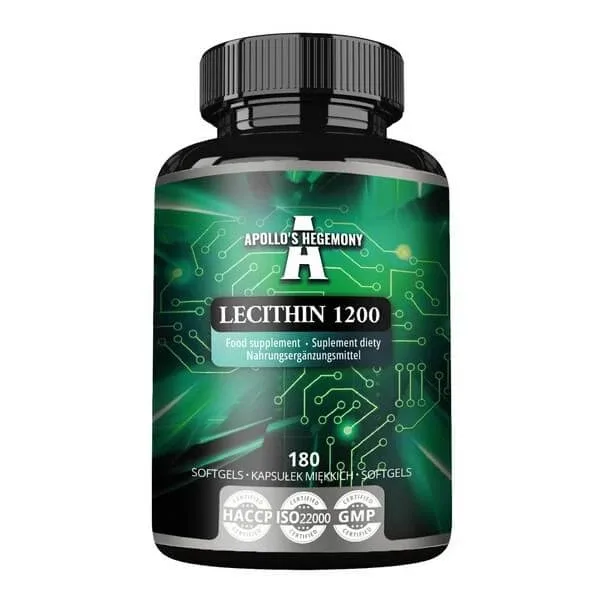 Apollo's Hegemony Lecitină 1200, capsule moi, 180 buc. — preț și oferte