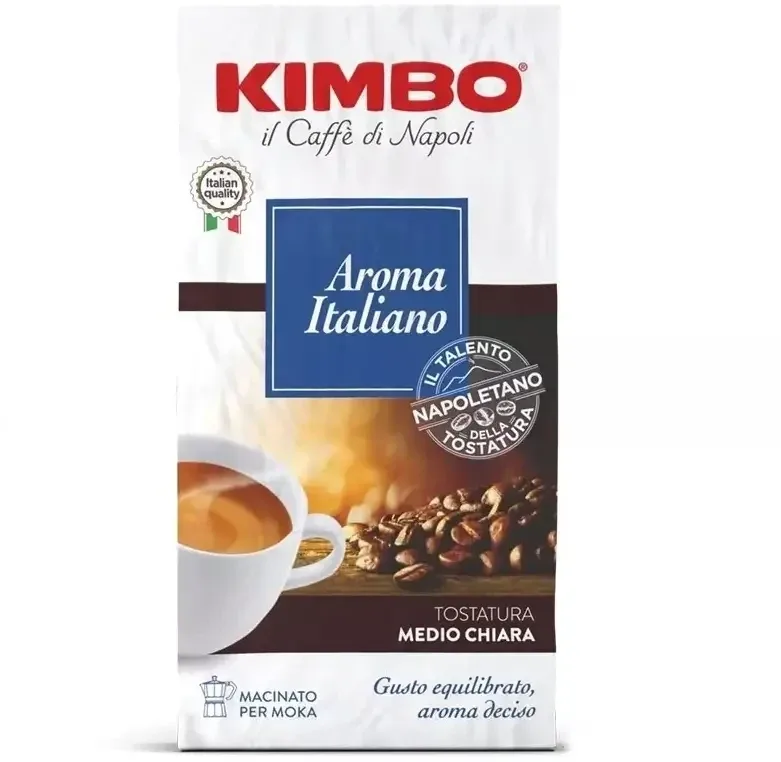 Kimbo Aroma Italiano cafea măcinată 250 g — preț și oferte