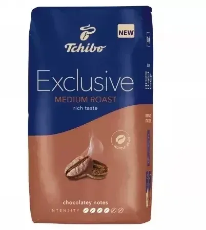 Tchibo Exclusive Cafea boabe prăjită medie 1 kg — preț și oferte