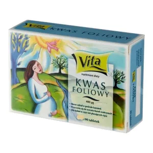 Vita Acid folic, comprimate, 90 buc.