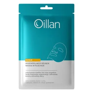 Oillan Repair, mască regenerantă și calmantă pentru pielea foarte uscată și sensibilă, 20 ml