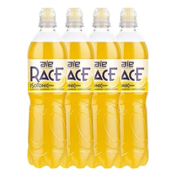 Set 4x ALE Race Isotonic Drink, lichid, aromă de lămâie, 750 ml — preț și oferte