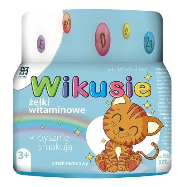Prima Pharma Wikusie jeleu de vitamine, aromă de fructe, 150 g — preț și oferte
