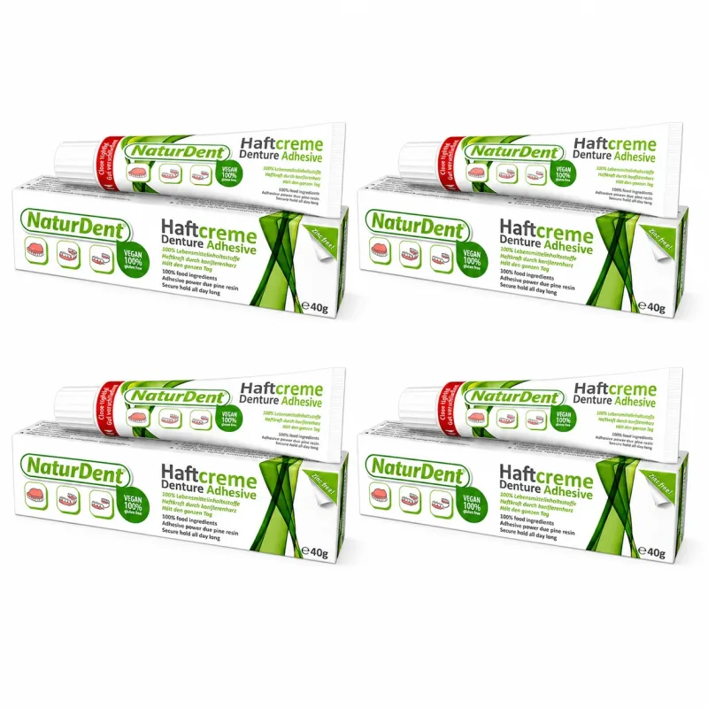 Cremă de lipire NaturDent 4x40 g, Hansa — preț și oferte