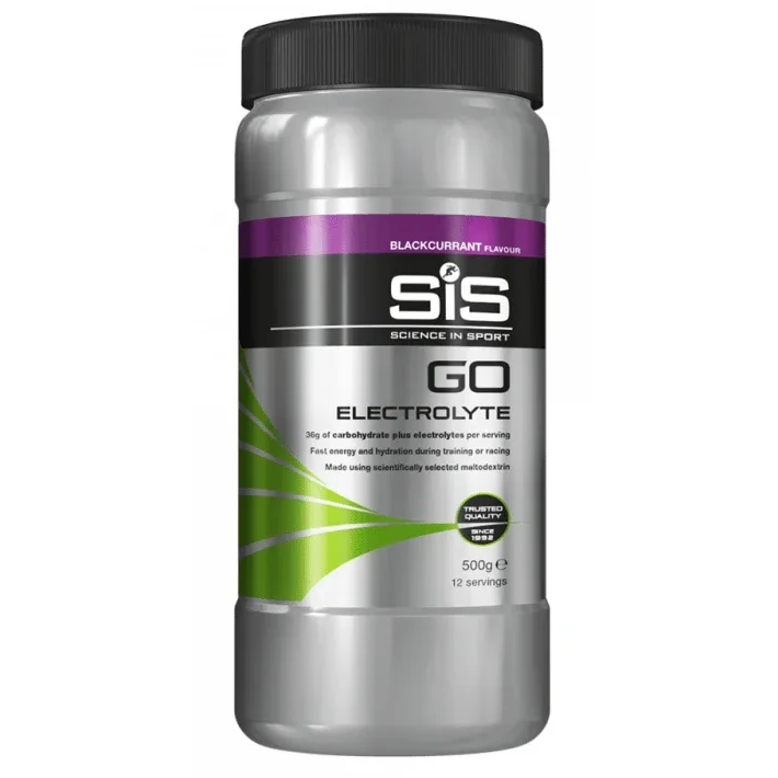 Baututra racoritoare cu aroma de coacaze SIS Go Electrolyte, 500 g, Science In Sport — preț și oferte