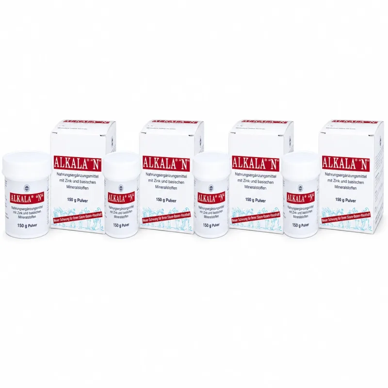 Alkala N Pulbere pentru soluție 4x150 g Sanum — preț și oferte