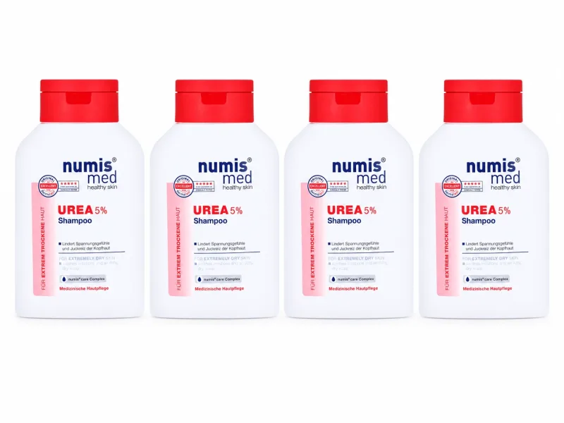 Numis med Șampon uree 5% 4x200 ml — preț și oferte