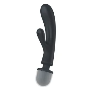 Satisfyer Triple Lover Vibrator multifuncțional Gri, 1 buc