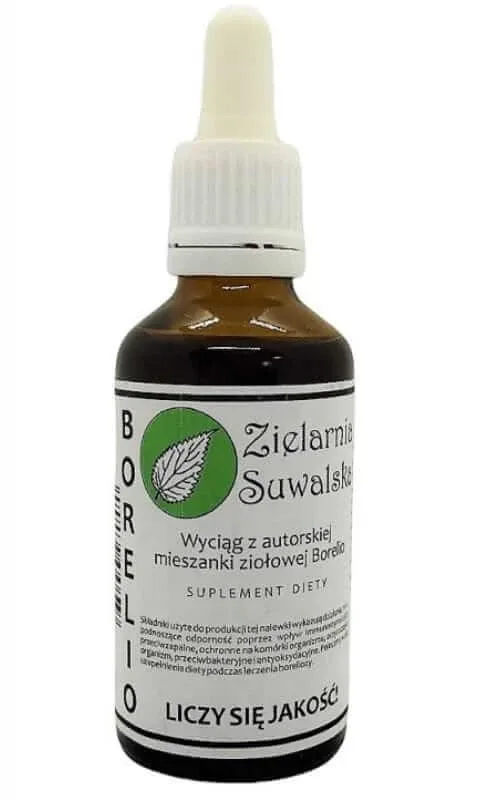 Borelio 50ml Suwalska Zielarnia Klimuszko Zielarnia Suwalska — preț și oferte