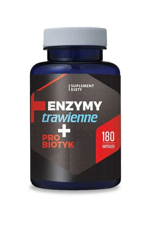 Enzime digestive + probiotic 180 capsule. - Hepatica — preț și oferte