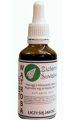 Extract de ficat din amestec de plante conform Moritz 50ml Suwalska Zielarnia Suwalska