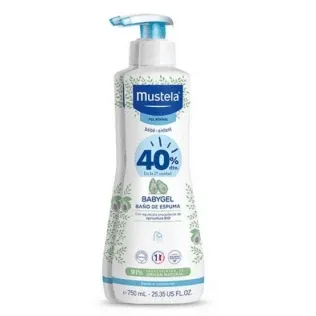 Mustela DUPLO BabyGel 2X750ml — preț și oferte
