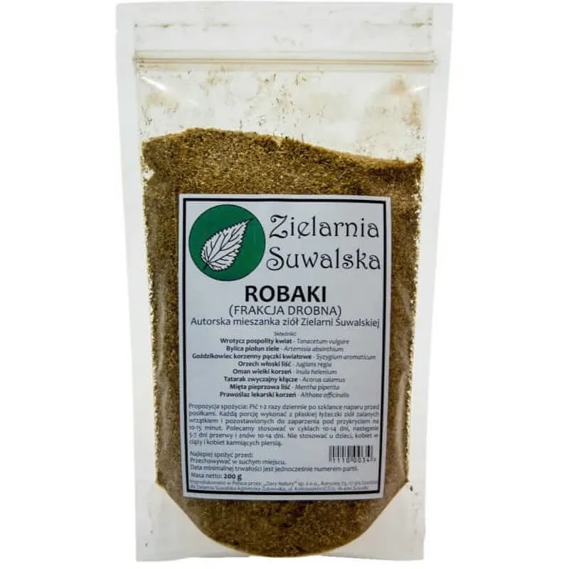 Worms Fraction Fine 200g - amestec autentic - Suwalska Zielarnia Suwalska — preț și oferte