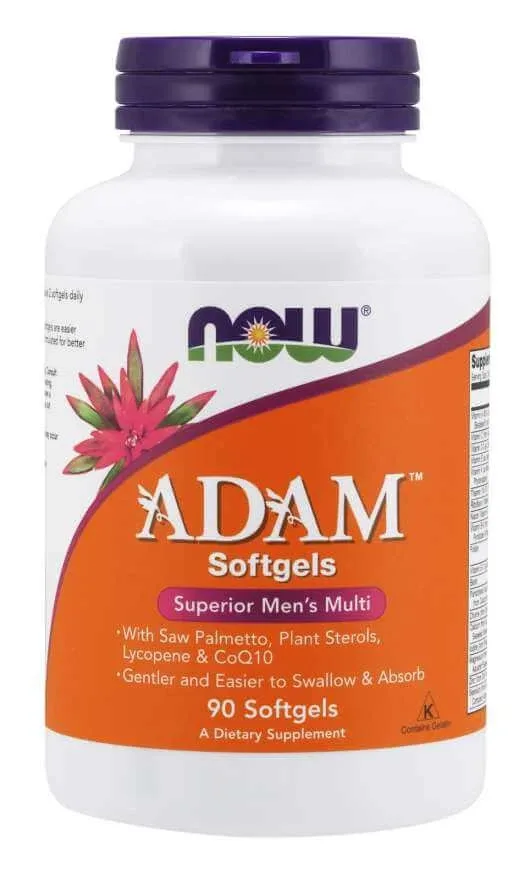 NOW Foods ADAM Multivitamine pentru bărbați 90 soflgel — preț și oferte