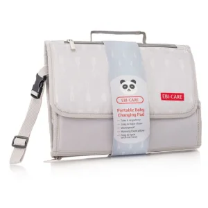 Geanta bebelusi pentru schimbat scutece si infasat Gri 32x24 cm, EBI-CARE