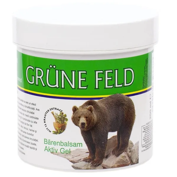 Gel activ Forta Ursului Grune Feld, Elina Med | 250 ml ELINA MED INFINITY — preț și oferte