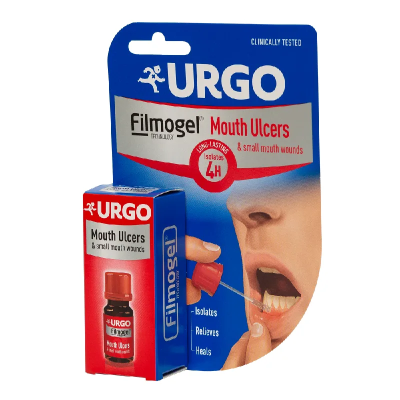 Gel anti afte si rani bucale mici Filmogel, Urgo | 6 ml LABORATOIRES URGO — preț și oferte
