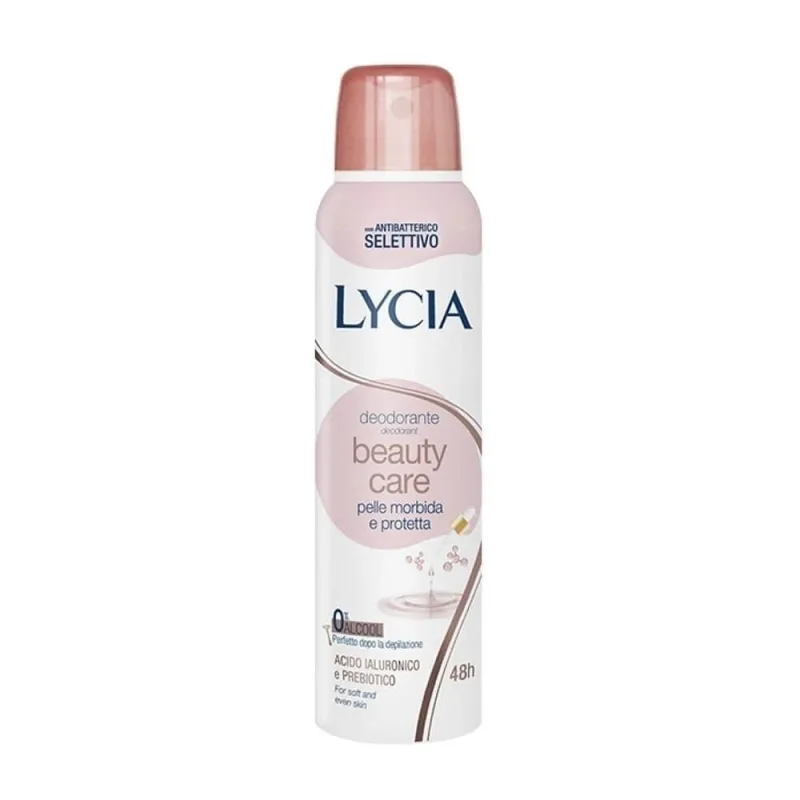 LYCIA DEODORANT SPRAY GAZ 150ML.ÎNGRIJIRE ZILNICĂ CHIAR ȘI PENTRU PIELEA EPILATĂ ȘI SENSIBILĂ — preț și oferte
