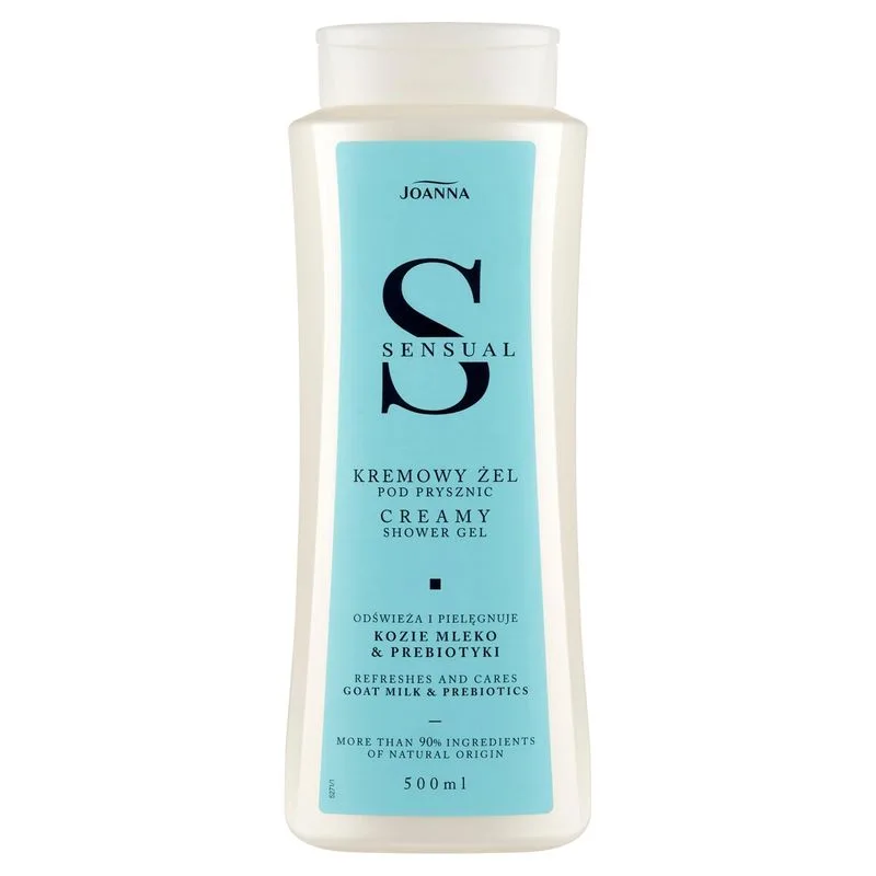 Gel crema de dus cu Lapte de Capra si Probiotice Sensual, Joanna | 500 ml — preț și oferte