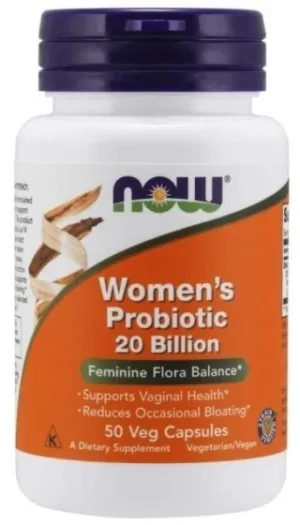 Now Foods Probiotic pentru femei 20 de miliarde 50 de capsule