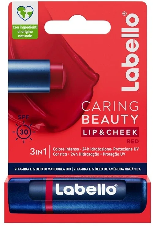 LABELLO CARING BEAUTY ROȘU 4,8G — preț și oferte