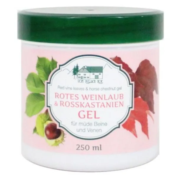 Gel cu extracte naturale din castan salbatic si frunze din vita-de-vie, Elina Med | 250 ml ELINA MED INFINITY — preț și oferte