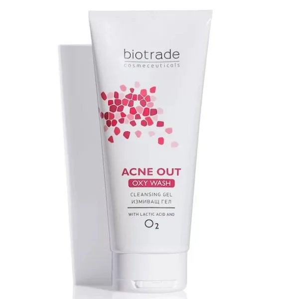 Gel de curatare pentru ten acneic Acne Out Oxy Wash | 200 ml BIOTRADE — preț și oferte