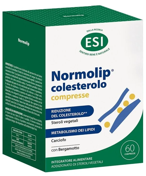 ESI NORMOLIP COLESTEROL 60CPR — preț și oferte