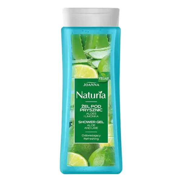Gel de dus Aloe Vera si Lime Naturia, Joanna | 300 ml JOANNA INFINITY — preț și oferte