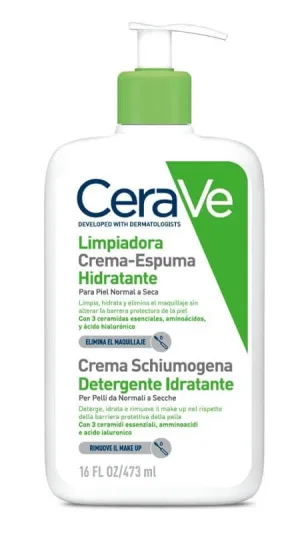 Cremă spumantă de curățare Cerave