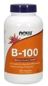NOW FOODS B-100 Vitamine B 250 capsule — preț și oferte