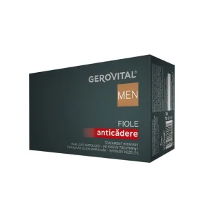 Fiole anticaderea parului Men, 10 fiole*10 ml, Gerovital