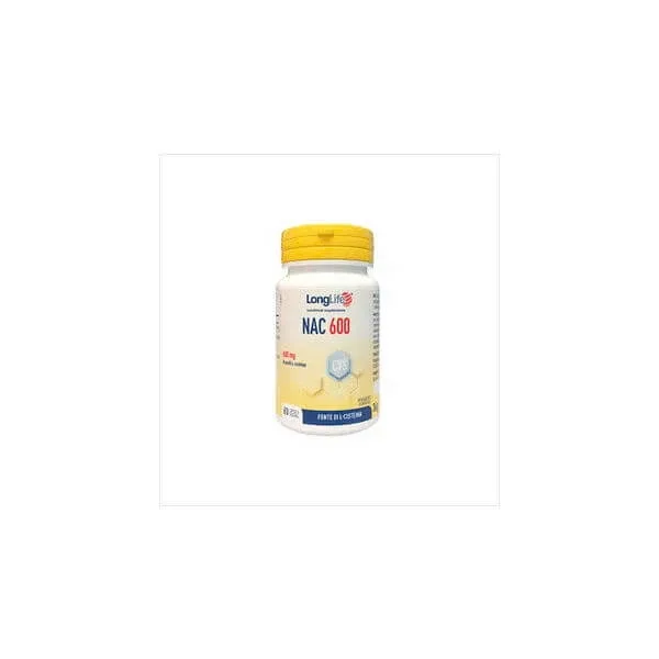 LONGLIFE NAC 60 Cps 500mg — preț și oferte