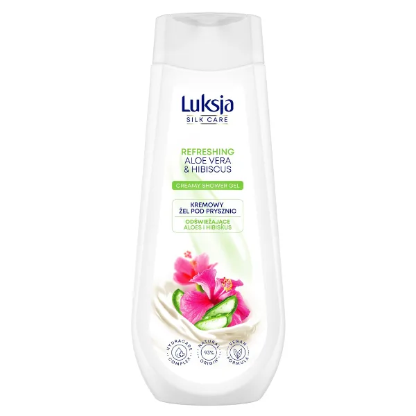Gel de dus crema SILK CARE Refreshing, Luksja | 500 ml LUKSJA INFINITY — preț și oferte