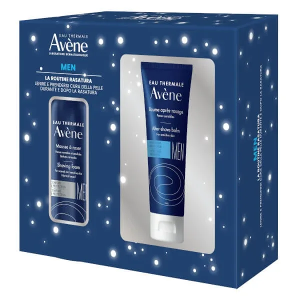 Set de bărbierit Avène MEN cu spumă și balsam — preț și oferte