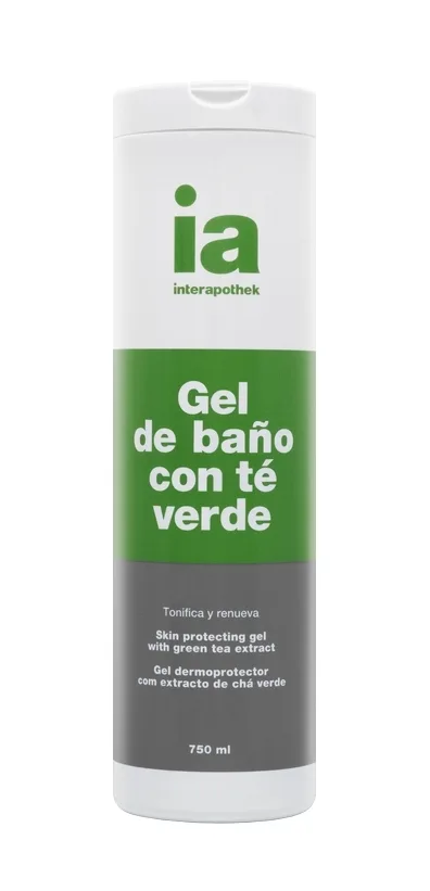 Gel de dus cu extract de ceai verde, Interapothek | 750 ml — preț și oferte