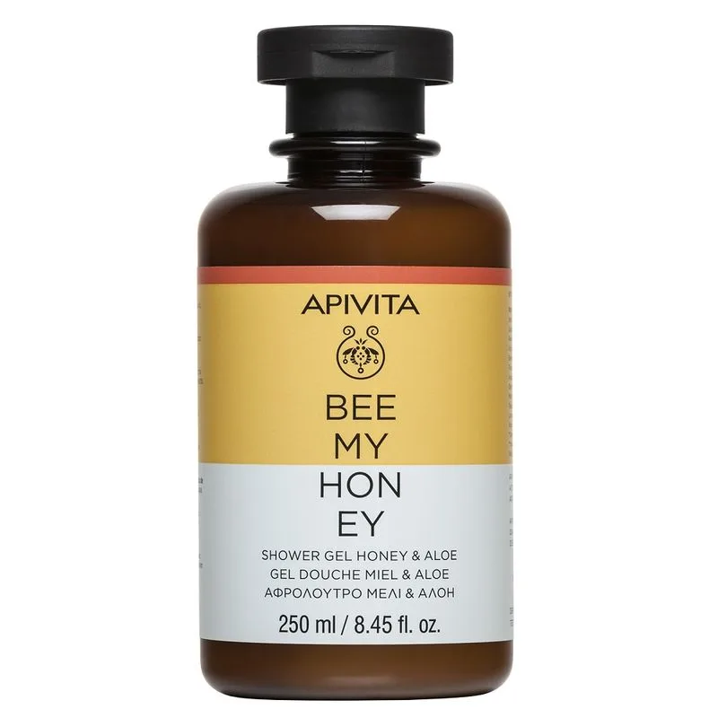 Gel de dus cu miere si aloe Bee My Honey, Apivita | 250 ml — preț și oferte