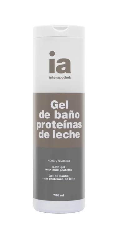 Gel de dus cu proteine din lapte, Interapothek | 750 ml — preț și oferte